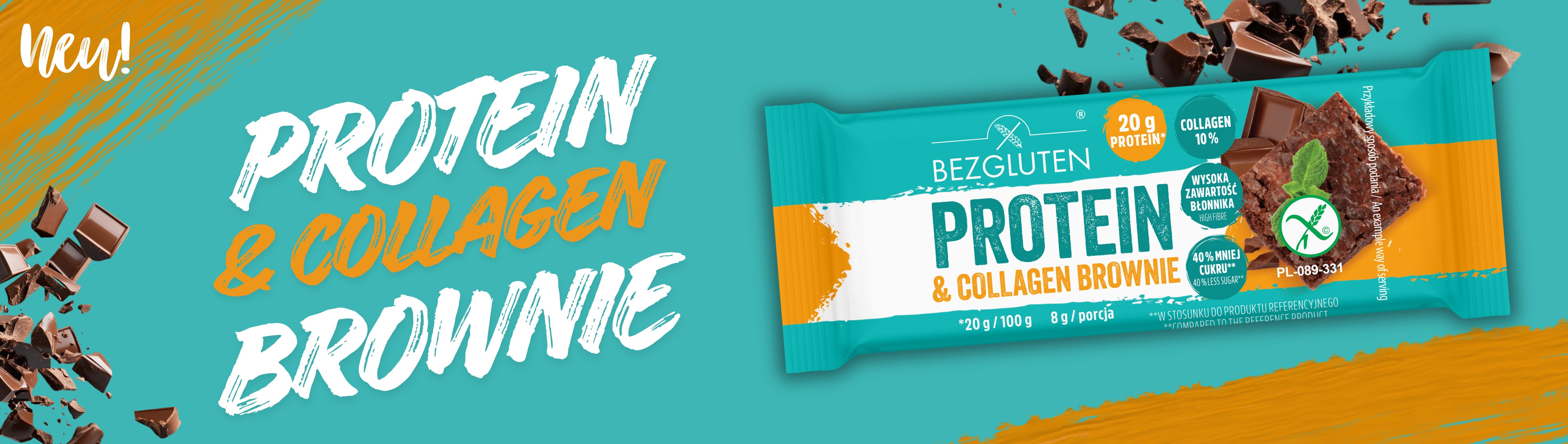 PROTEIN & COLLAGEN BROWNIE